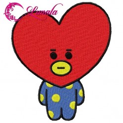 Matriz de bordado - BT21 - Tata