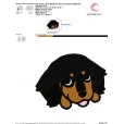 Matriz de bordado - Cachorro - Dachshund2