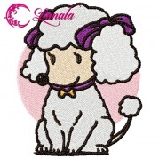 Matriz de bordado - Cachorro-Poodle1