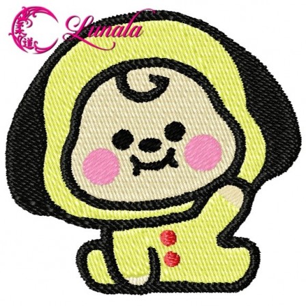 Matriz de bordado - BT21 - Chimmy