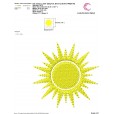 Matriz de bordado - Sol8