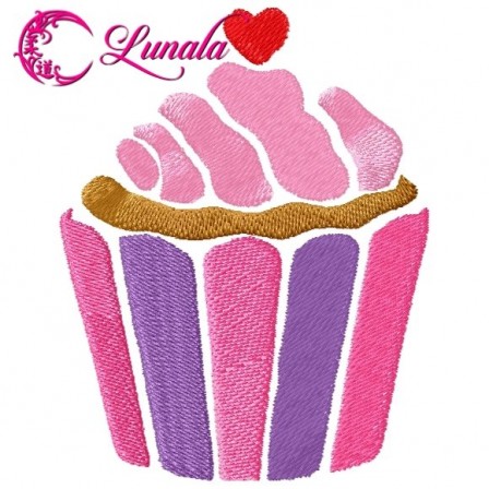 Matriz de bordado - Cupcake1