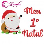 Matriz de Bordado - Papai Noel5 - 1º Natal