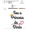 Matriz de bordado - Body Princesa da Dinda