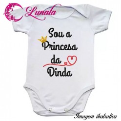 Matriz de bordado - Body Princesa da Dinda