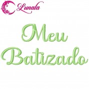 Matriz de bordado - Meu batizado1