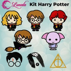 Matriz de bordado - Kit Harry Potter