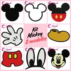 Matriz de bordado - Kit Mickey