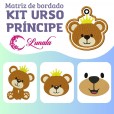 Matriz de bordado - Kit Urso príncipe