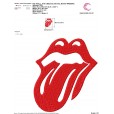 Matriz de bordado - Rolling Stones2