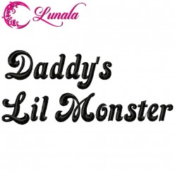 Matriz de bordado -  Arlequina - Daddys LIL Monster