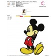 Matriz de bordado - Mickey17