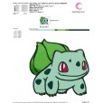 Matriz de bordado - Pokemon - Bulbasaur1