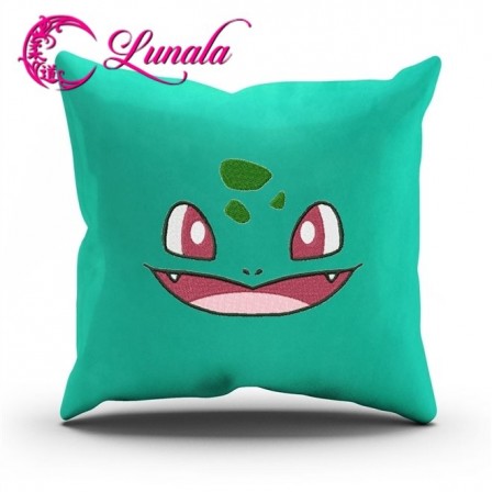 Matriz de bordado - Pokemon6-Bulbasaur-Rosto sem fundo