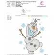 Matriz de bordado - Frozen - Olaf4