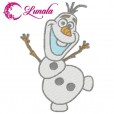 Matriz de bordado - Princesas16 - Frozen - Olaf