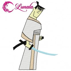 Matriz de bordado - Samurai Jack 