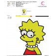 Matriz de bordado - Lisa Simpson