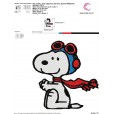 Matriz de bordado - Kit Snoopy