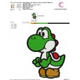 Matriz de bordado - Super Mario - Yoshi