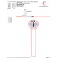 Matriz de bordado - Prendedor Borboleta - PERSONALIZADO