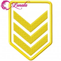 Matriz de bordado - Emblema Militar2 