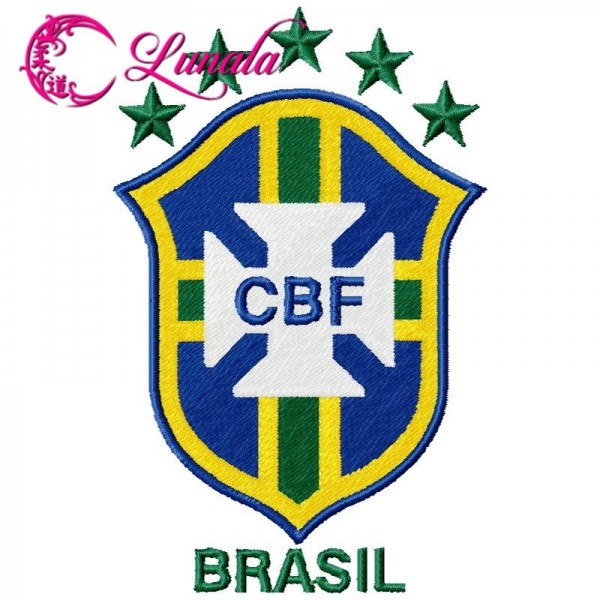 Matriz de bordado - Brasao Brasil CBF