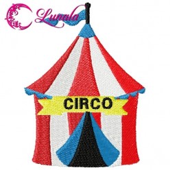 Matriz de bordado - Circo1