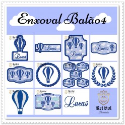 Matriz de Bordado - Enxoval Balão4 - Personalizado